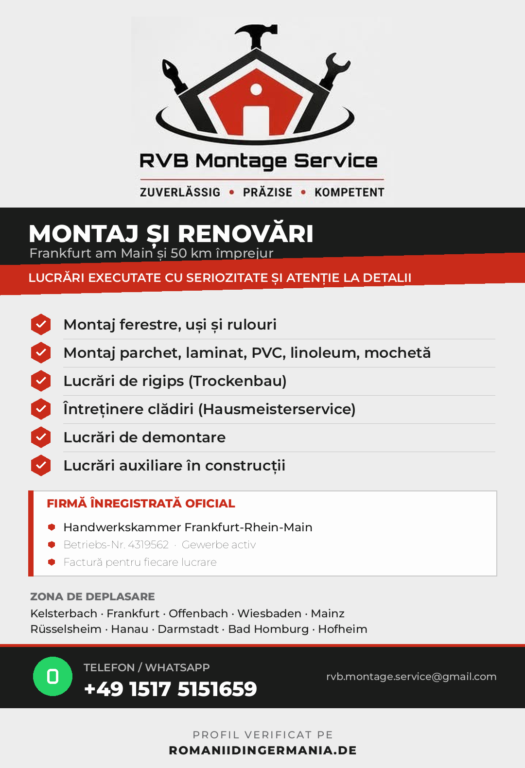 RVB Montage Service