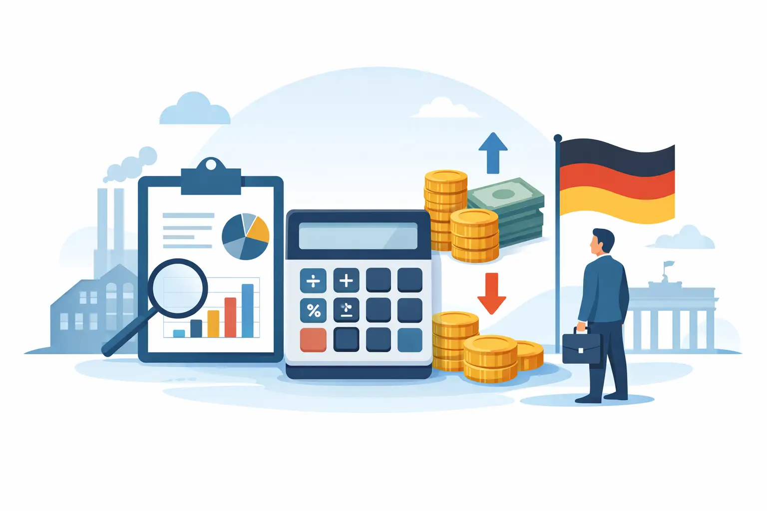 Calculator salariu Germania net brut explicat