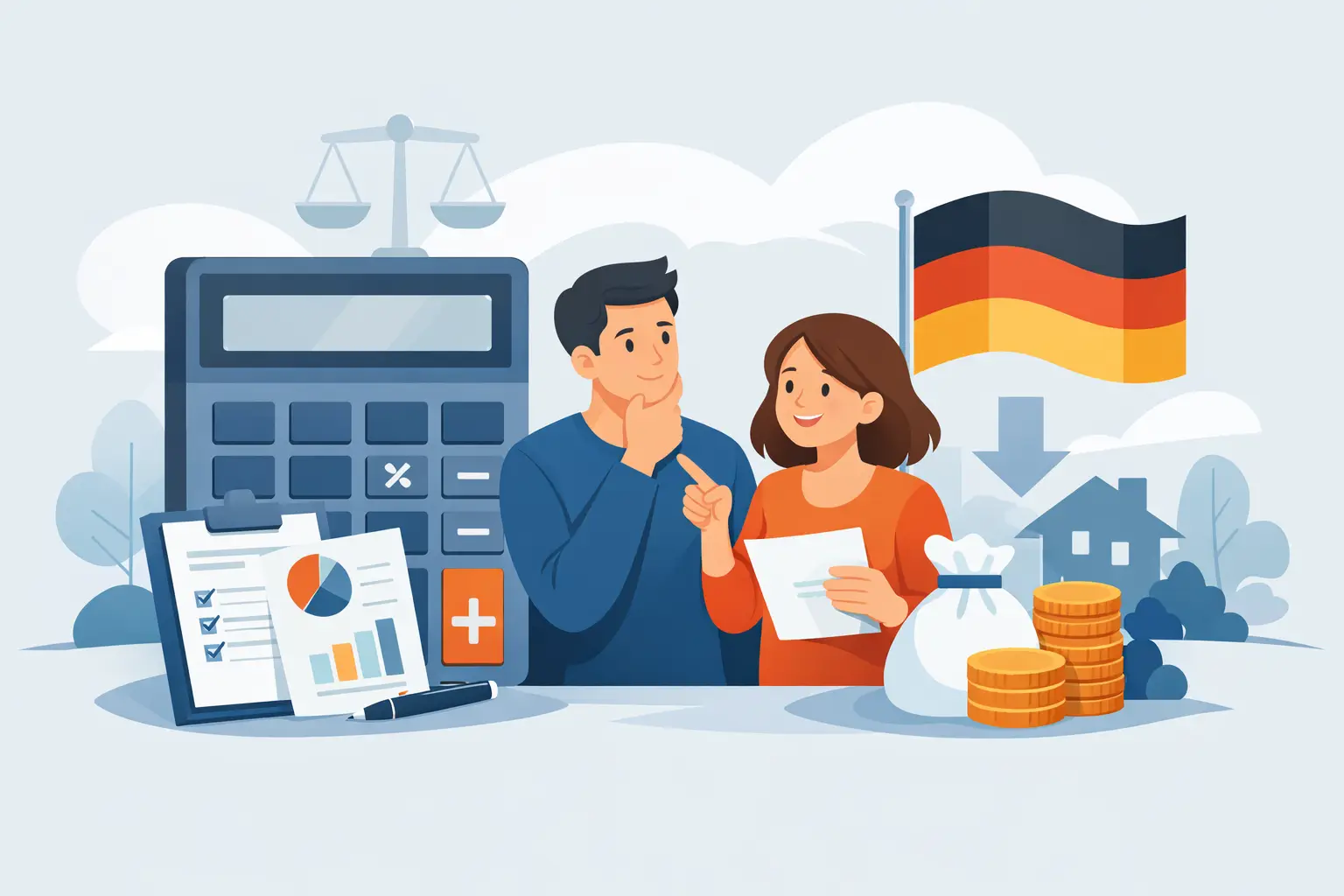Calculator taxe Germania persoane fizice explicat