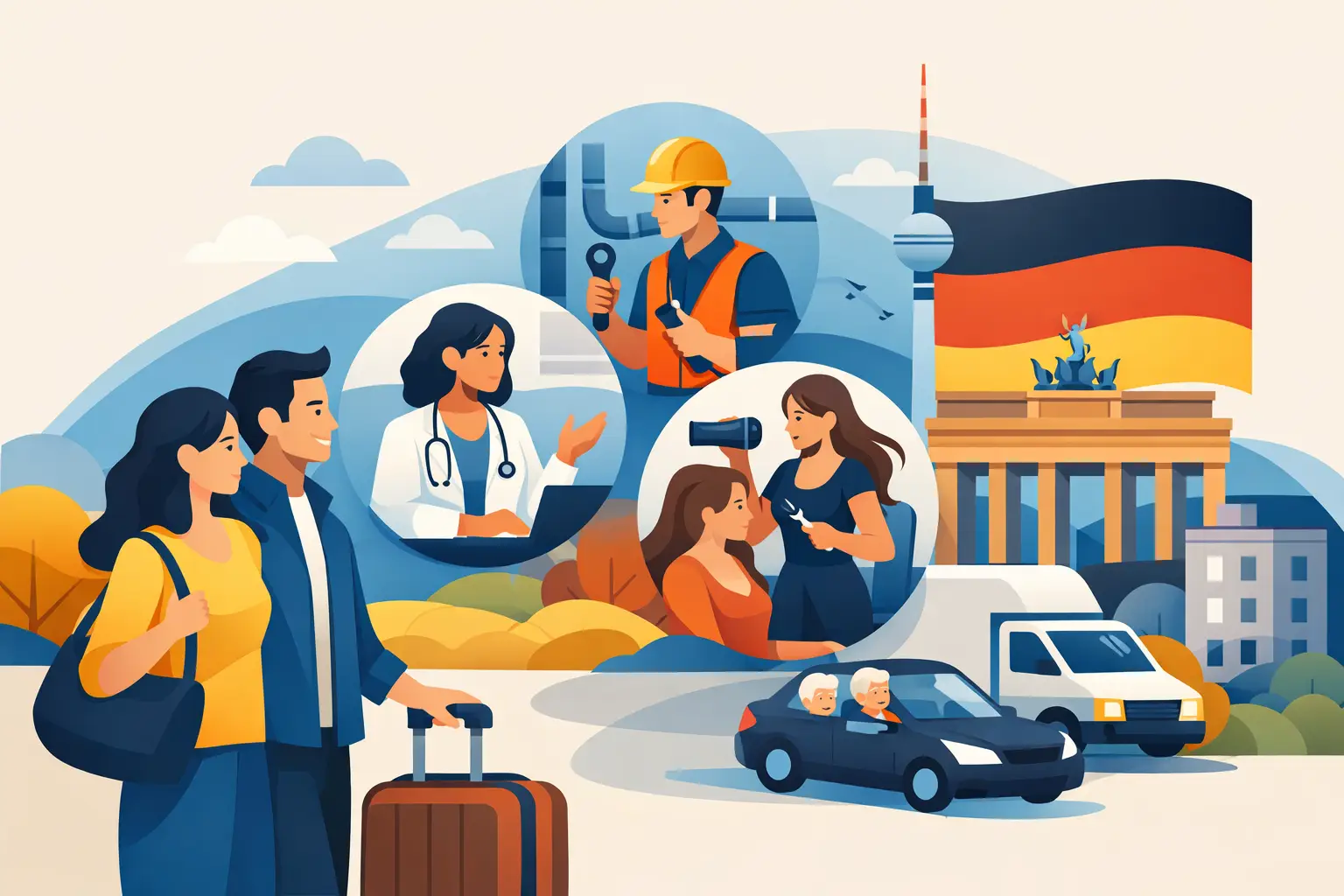 Ce servicii caută românii în Germania