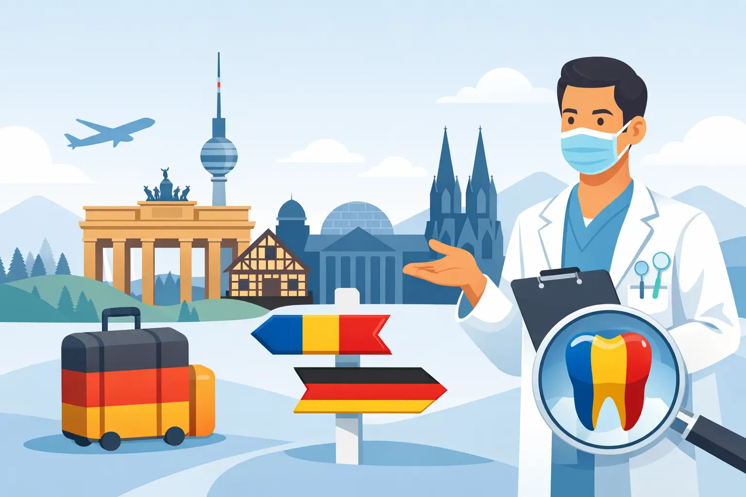 Cum alegi un stomatolog român în Germania