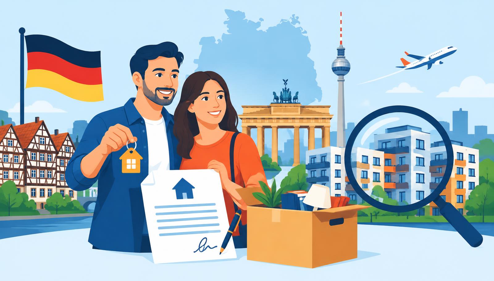 Cum găsești locuință în Germania: ghid complet pentru chirie (2026)