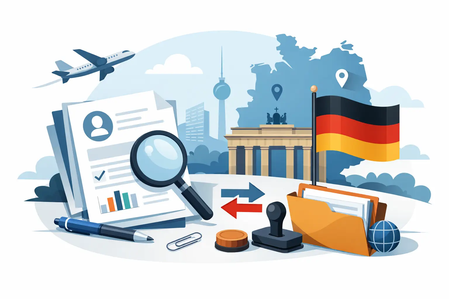 Cum pregătești acte pentru traducere în Germania