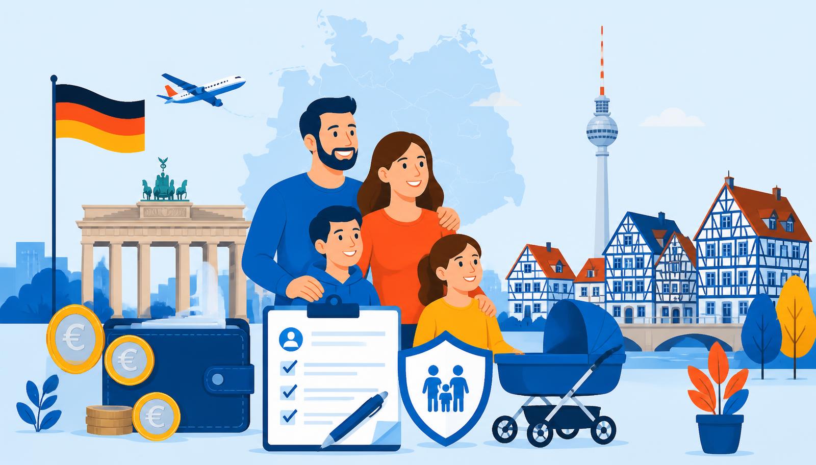 Kindergeld în Germania: cât primești și cum faci cererea în 2026