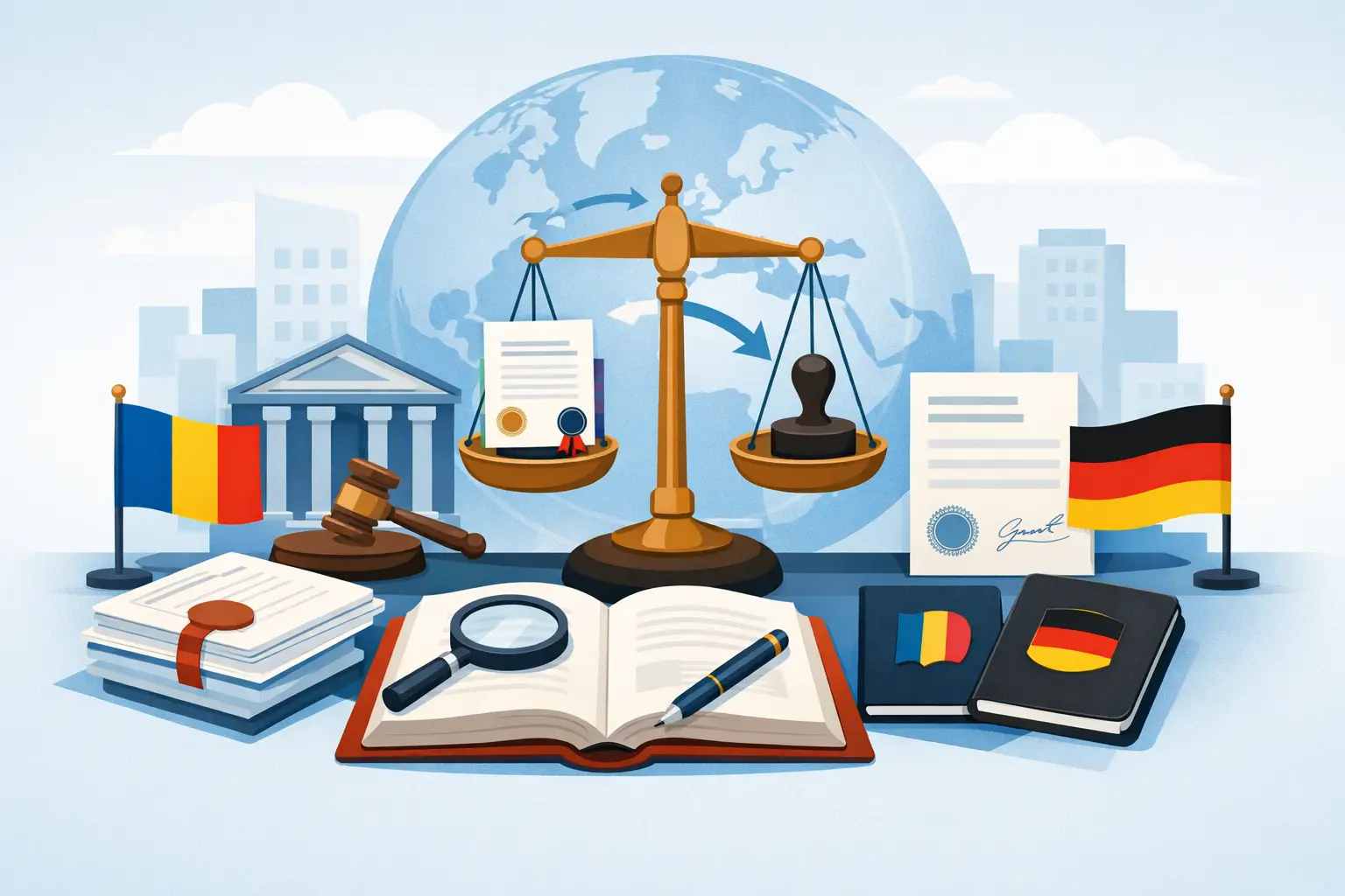 Traduceri legalizate română-germană: ce contează