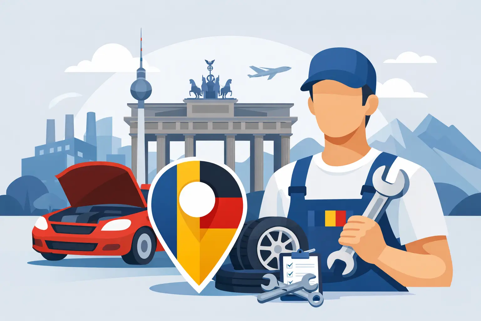 Unde găsesc mecanic român în Germania